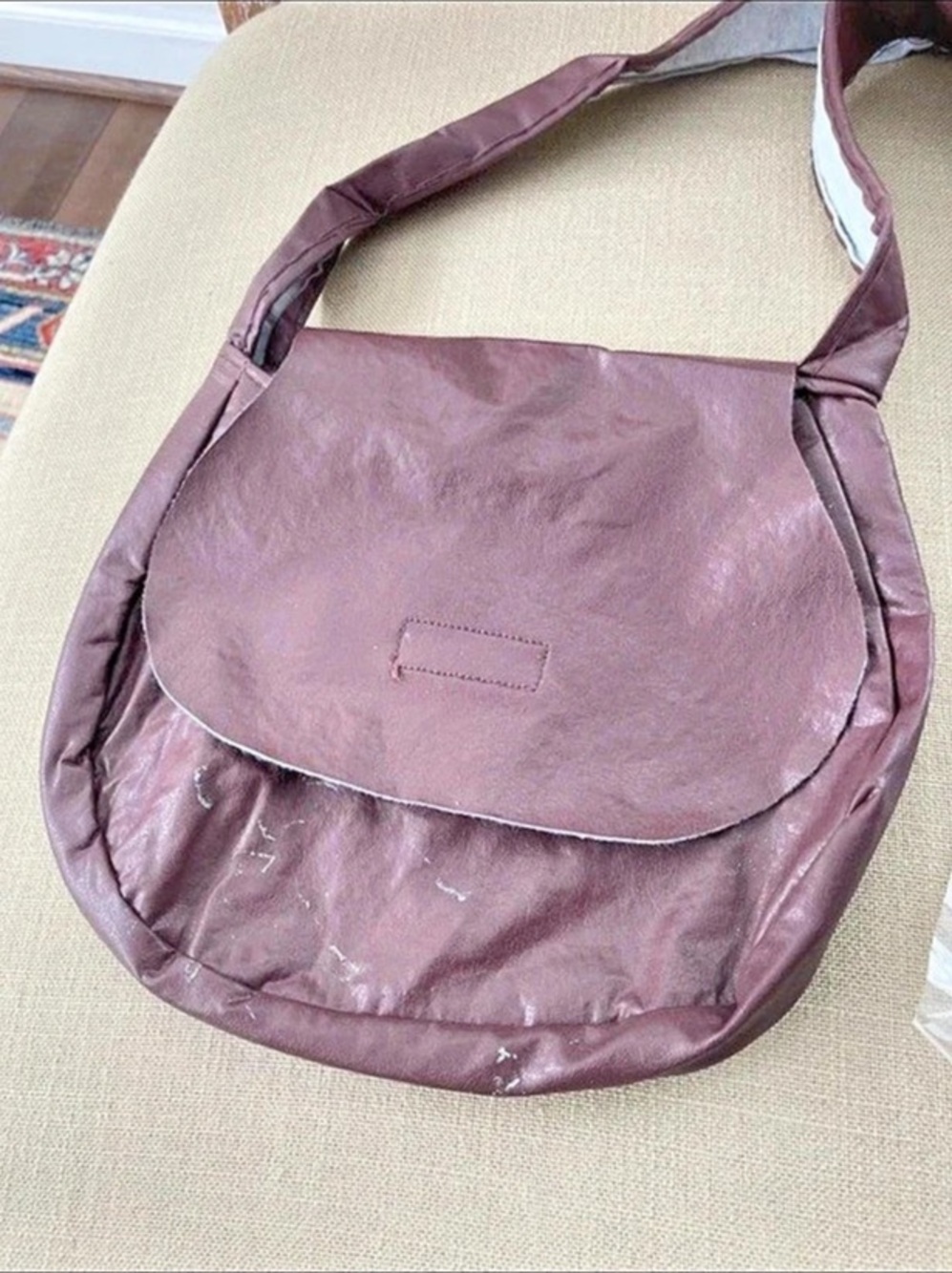 Handmade Flynn Rider Satchel & Mini Frying Pan - Picture 3 of 10